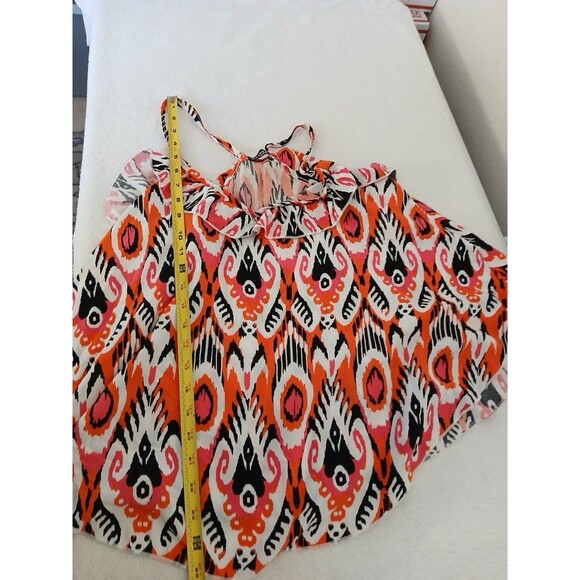 Cha Cha Vente Women's Multicolor Spaghetti Strap Summer Rayon Top Size Medium - Picture 7 of 12